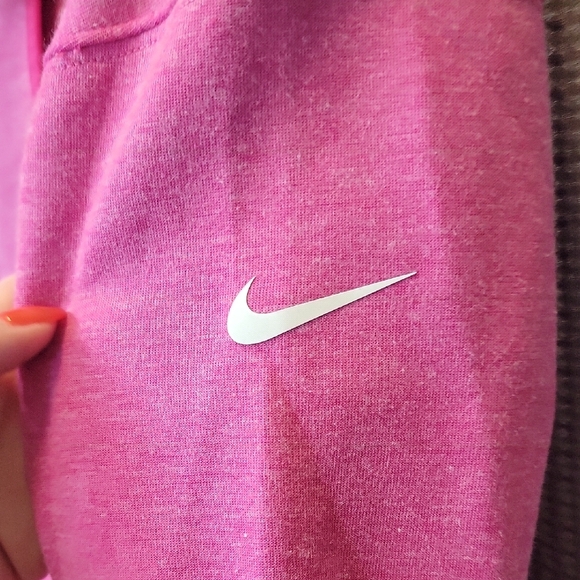Nike Women's Maternity Reversible Pullover Pink Nursing Friendly Size S - Picture 6 of 8